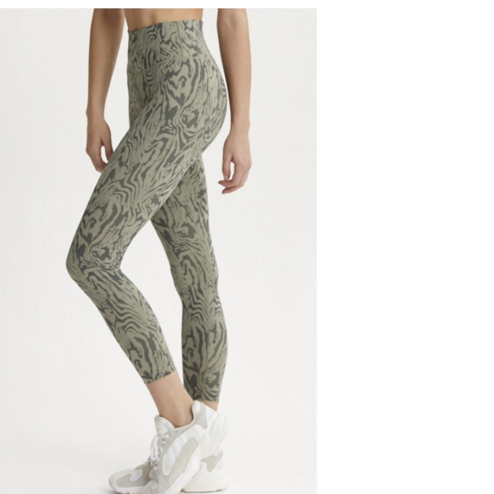 NWOT Varley Green Distorted Grain Luna Legging Size: Small - Picture 5 of 16